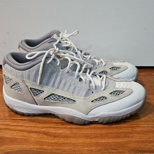 Nike Gray and White Athletic Shoes
